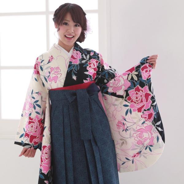 卒業式 袴 レンタル 女 袴セット 安い 卒業式袴セット2尺袖着物＆袴