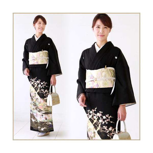 留袖 レンタル 桂由美 正絹黒留袖１９点フルコーディネートレンタルセット 斜め熨斗と波に松竹梅 飛翔鶴 Buyee Buyee Japanese Proxy Service Buy From Japan Bot Online