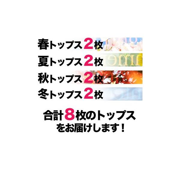 「なでしこ」オールシーズン福袋 な〜んと各季節２枚×春夏秋冬＝計８枚セット服袋 サイズ選べる｜nadesiko｜03