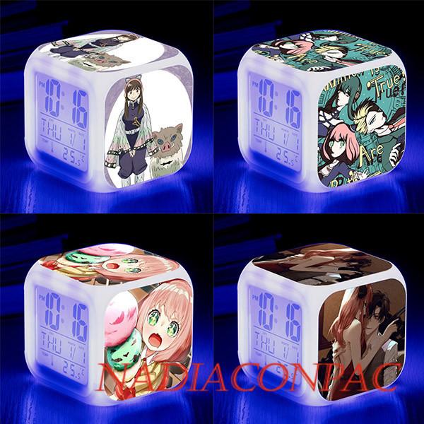 Spy Family 目覚まし時計 置き時計 デジタル ウオッチ 授乳ライト Led おやすみタイマー あすつく置き時計 子供 学生 アーナャ キャラクター グッズ 可愛い Yahooclock21 Nadiaconpac 通販 Yahoo ショッピング