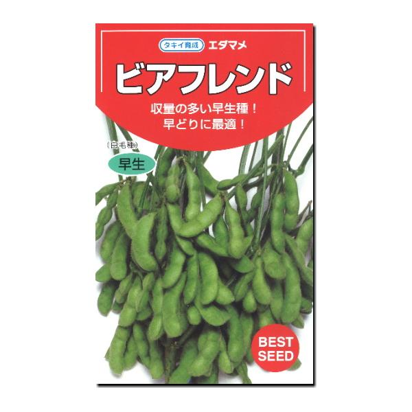 えだまめ 種子 ビアフレンド 枝豆 35ml エダマメ