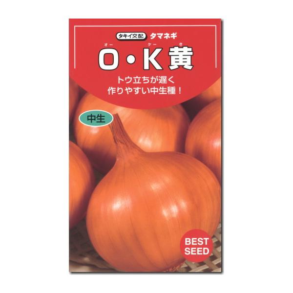 タマネギ 種子 ＯＫ黄 3ｍｌ 玉ねぎ