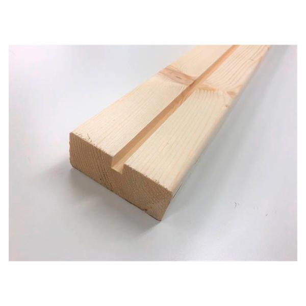 2×4支柱センタースリット(溝付き) 38×89×2400mm