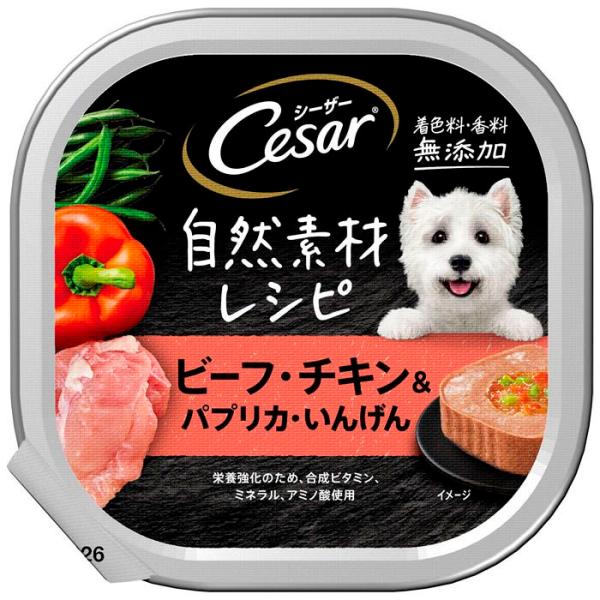 自然素材 ビーフ・チキンパプリカ・いんげん 無添加 ドッグ ウエット