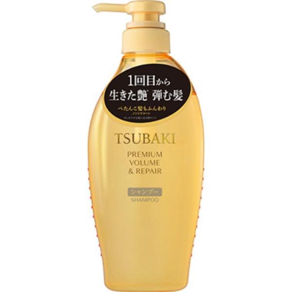 資生堂 TSUBAKI プレミアム ボリューム&amp;リペア シャンプー 本体 450mL 1本 商品