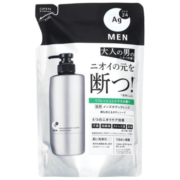 Agデオ24メン 薬用メンズボディクレンズ　つめかえ 420ml