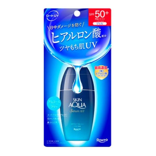 ロート製薬 スキンアクア ヒアルロンセラム UV SPF50+・PA++++ 70g UVジェル 化粧下地 顔・からだ用