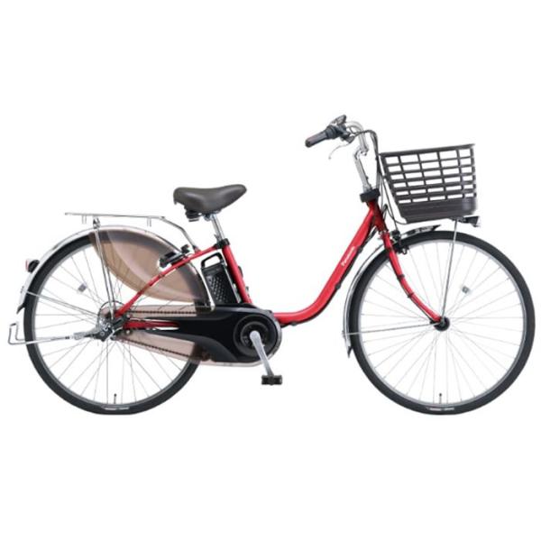 パナソニック アルフィットビビ BE-ENN633T 26型リチウム5AH Panasonic（パナソニック） 26ビビ・DX R2：チリレッド/BE-FD633