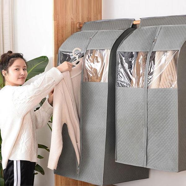 衣装カバー 洋服カバーまとめてタイプホコリ防止衣類収納 取り付け簡単 衣類カバー ウエアカバー 収納カバー 型崩れ防止 防湿 防虫 汚れ防止