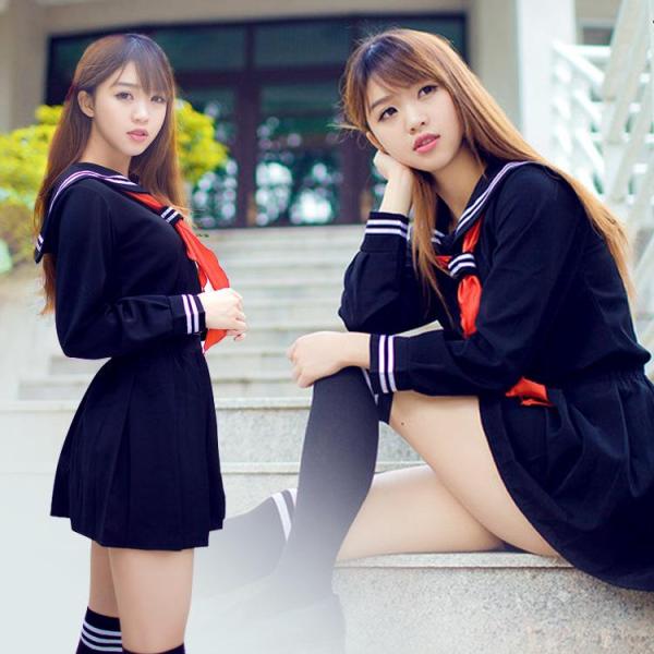 ハロウィン コスプレ セーラー服 コスチューム 仮装 衣装 制服 可愛い 大人 長袖タイプ 半袖タイプ 大きいサイズ