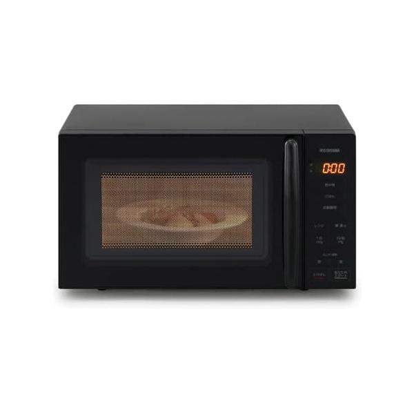 他サイト： アイリスオーヤマ 電子レンジ 17L ターンテーブル ヘルツフリー 単機能 全国対応 PMG-T179-B ブラックの商品画像