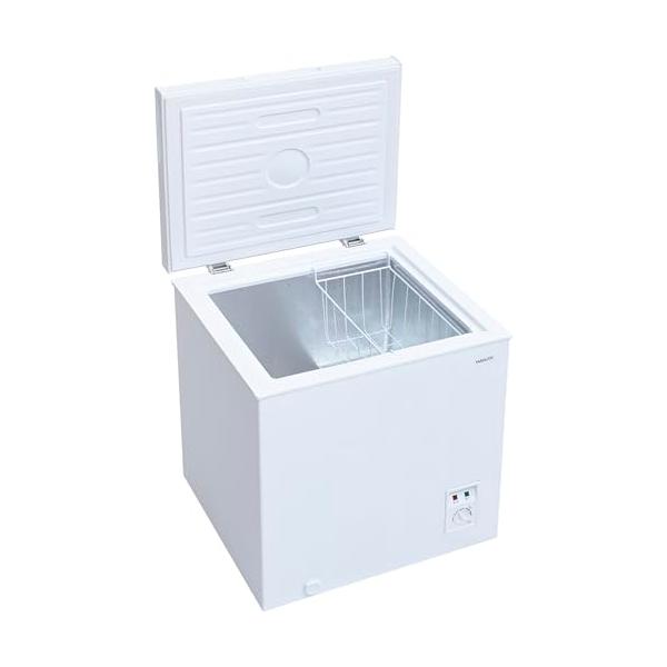 他サイト： [山善] 冷凍庫 66L 上開き YF-C70(W) ホワイト 一人暮らし 静音 省エネ 温度調節7段階の商品画像