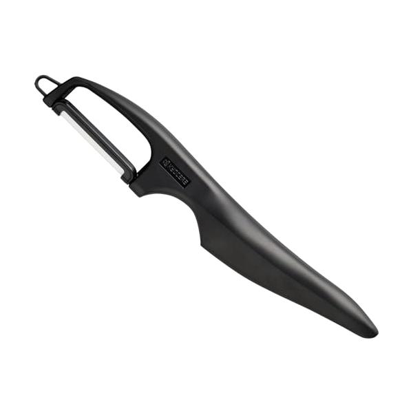 他サイト： 京セラ セラミック ピーラー サビない お手入れ簡単 皮むき器 縦型タイプ 軽く鋭い使い心地 切れ味が続く 金気をうつさない 除菌漂白 OK ブの商品画像