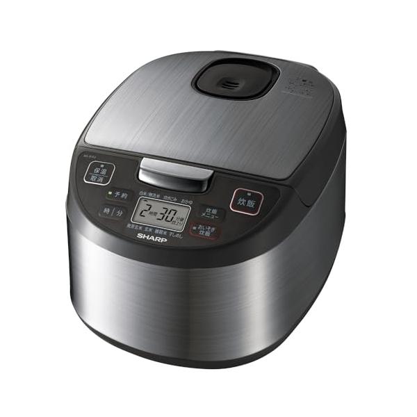 シャープ 炊飯器 5.5合 黒厚釜 球面炊き シルバー KS-S10J-S シャープ 炊飯器 5.5合 黒厚釜 球面炊き シルバー KS-S10J-S : 39way