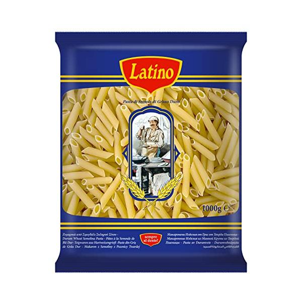 他サイト： Latino(ラティーノ) ペンネ ショートパスタ 1kg 大容量 業務用 [ パスタ デュラム小麦100% ギリシャ産 ]の商品画像