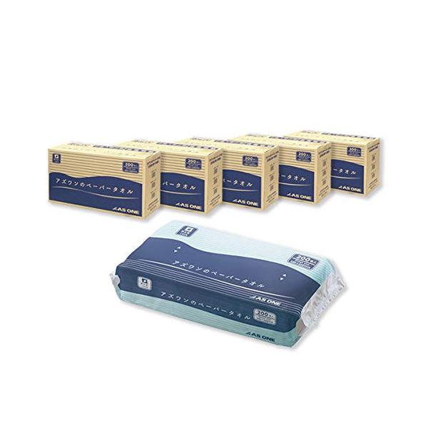 他サイト： アズワンのペーパータオル 5ケース(30袋/ケース×5ケース入)/7-6200-03の商品画像