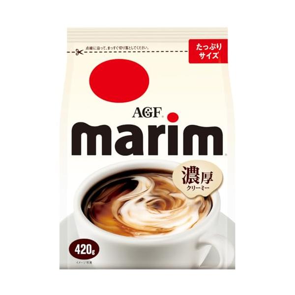 -/420グラム (x 2)/-・Size:420グラム (x 2)・パッケージ個数:2・メーカー名:AGF・ブランド名:マリーム・商品タイプ:コーヒーミルク(粉)・原産国:日本・原材料:水あめ(国内製造)、植物油脂、食塩、乳等を主要原料と...
