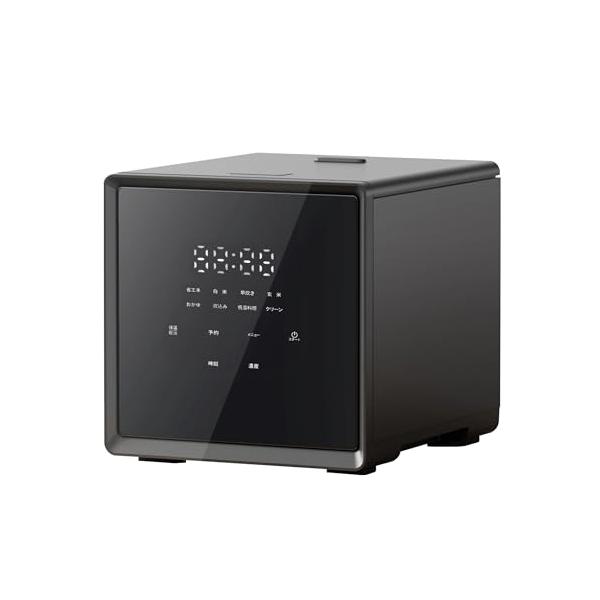 YAMAZEN 炊飯器 YJS-CM072(B) ブラック YJS-CM072(B) キューブ型炊飯器 1台 YAMAZEN(山善) 【通販モノタロウ】