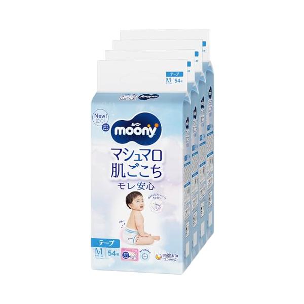 白/Mサイズ/-・PatternName:216枚(Mサイズ)・パッケージ個数:1・子供用おむつ