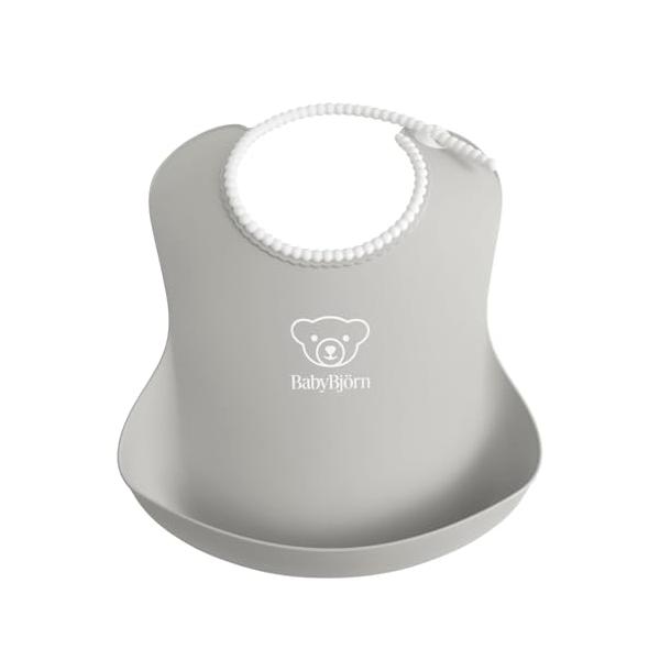 他サイト： [ベビービョルン] ベビースタイ グレー よだれかけ スタイ お食事エプロン BabyBjorn 単品の商品画像