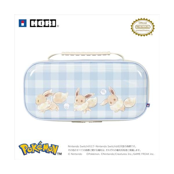 可愛らしい/かわいい (Kawaii - Cute)ブルー/-/NSX-088・パッケージ個数:1・ハイブリッドポーチの、もふもふイーブイ Ver. が登場！・もふっとしたタッチのイーブイがあしらわれた、あわい色合いのデザインです。・任天堂...