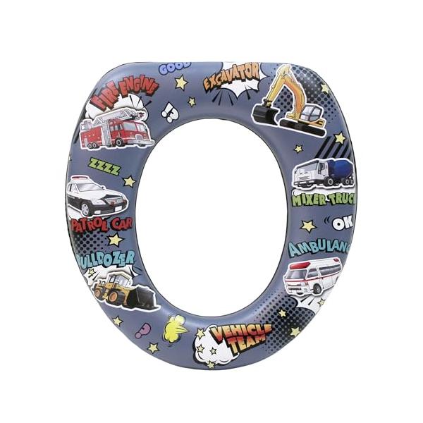 ビークルチーム/-/-・Color:ビークルチーム・取っ手がないので、お子様がまたぎやすくなっています。・ほとんどの一般的な大人用洋式便座に取り付けていただけます。・便座に乗せるだけでOK・汚れたら水洗いして頂けます。・落ち着いたグレーカラ...