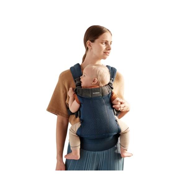 他サイト： ベビービョルン 抱っこひも 0カ月~36カ月まで メッシュ素材で快適 HARMONY ネイビーブルーの商品画像