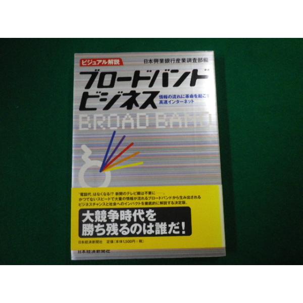 ■ビジュアル解説 ブロードバンドビジネス　日本興業銀行産業調査部編 日本経済新聞社■FAUB2020052812■