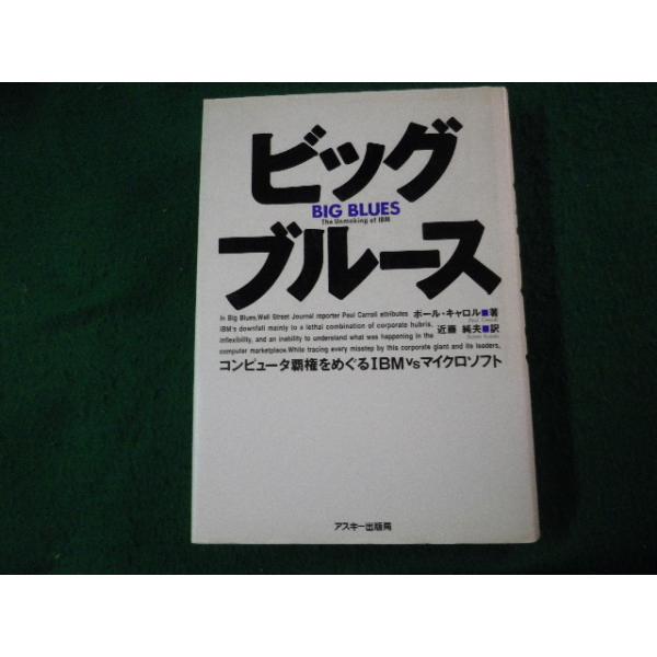 ■ビッグブルース コンピュータ覇権をめぐるIBMvsマイクロソフト アスキー 1995年■FAUB2024110802■