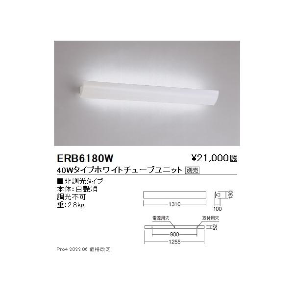 ERB6180W Ɩ eNjJAbp[ TUBE40W×1yvʔz