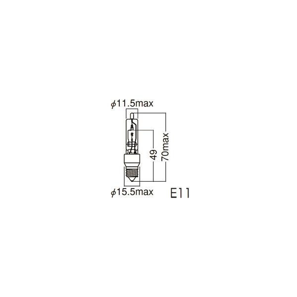 専用出品 岩崎 JD110V75W/P/M アイハロゲン 110V用11個セット JD110V75W/P/M || ミニハロゲンランプ 岩崎電気 アイ ハロゲンランプ