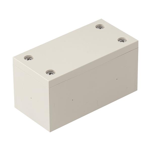 PVU-OPM 未来工業 ユニバーサルボックス 防水タイプ ノックなし ミルキーホワイト色