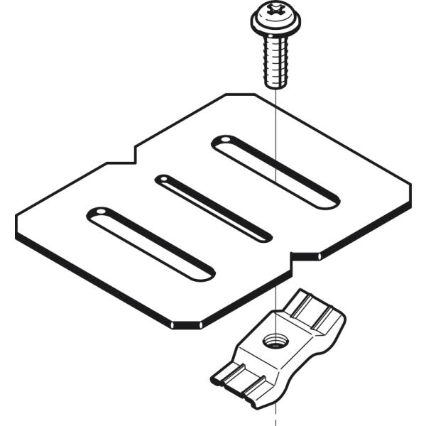 RSA1F ネグロス 斜メ振レ止メ補助金具
