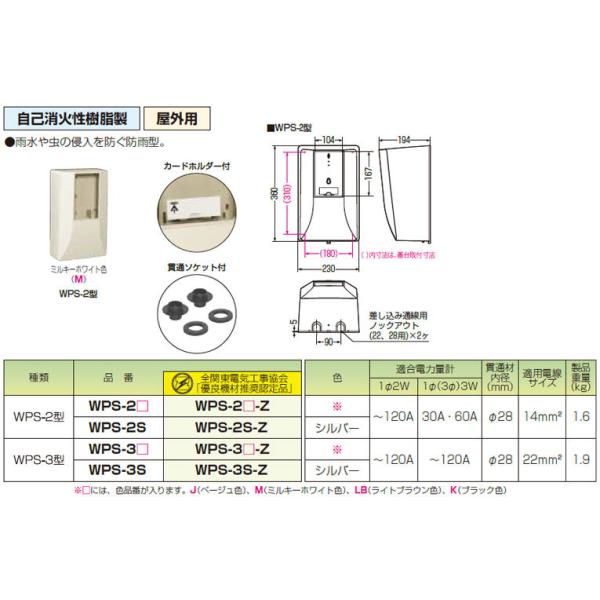 WPS-2M-Z H d͗ʌv{bNX[X}[g[^[pEB؂^](FiA~L[zCg)