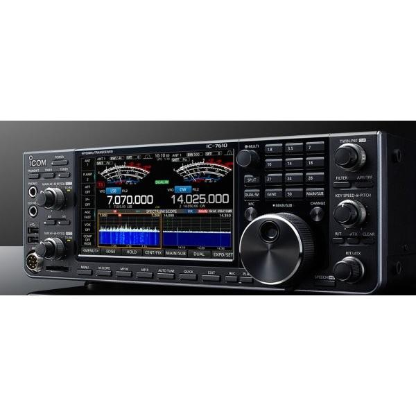 IC-7610 アイコム デュアルワッチのHF/50MHz100W※沖縄への発送は別途送料必要です