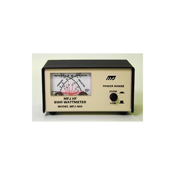 HF VSWR／RFパワーメータ（クロス指針） MFJ-860 ブラックパネル