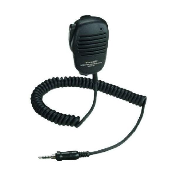 ヤエス SSM-17H 小型スピーカーマイクMH-57A4B の後継 VX-7/VX-6/FT-270/FT-277/FTH-205/PK410用●小型で片手操作が可能なスピーカー型マイクです。●スタンダード(YAESU)製の1ピンねじ込み...