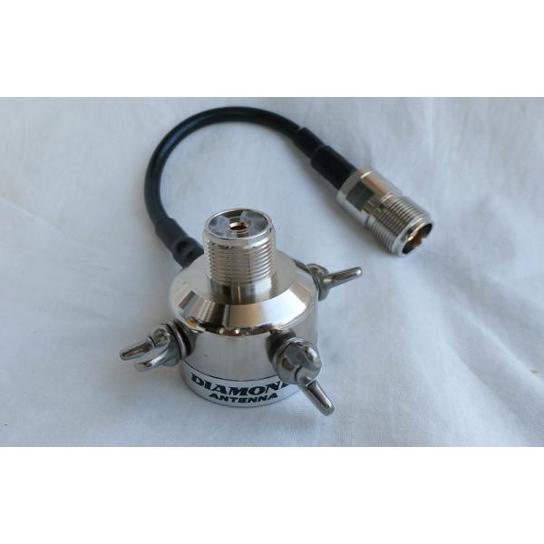 アンテナ取り付け用　タイヤベース UHFアンテナ+BS・CSアンテナ設置用 サイドベース SB3220 | マスプロ電工