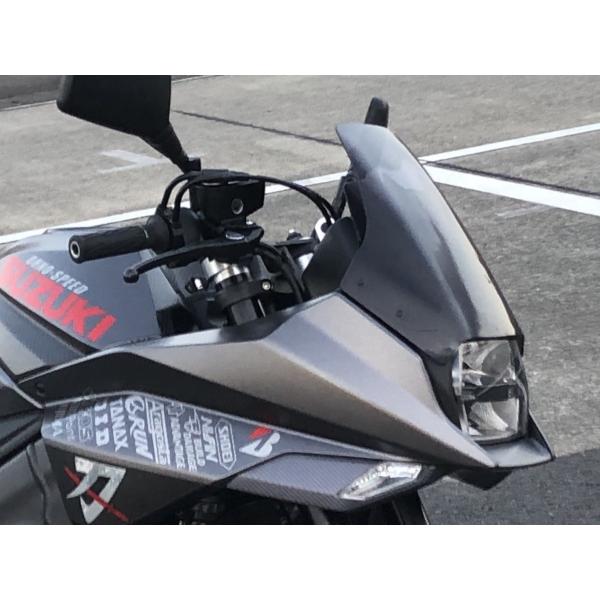 アクリポイント スクリーン スモーク ストリート 19−KATANA :130282:長尾レーシング 通販 アクリポイント CB1300SB スモークスクリーン