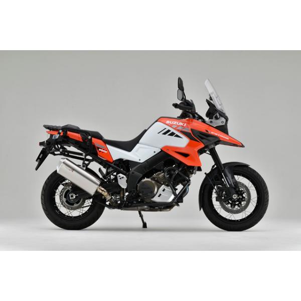 アクラポビッチ　スリップオンマフラー V-Strom 1050 XT　ミッキー様 V-STROM 1050/XT/DE チタン スリップオンマフラー JMCA