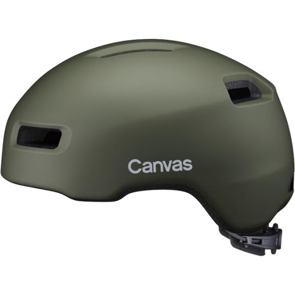 他サイト： OGK オージーケカブト CANVAS-CROSS キャンバス・クロス  MATTE OLIVE マットオリーブ M/Lサイズ  ヘルメットの商品画像
