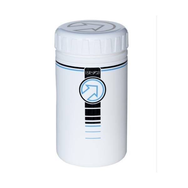 ツールやスペア部品用ストレージボトルPRO人気商品の改良版握りやすさを追求した設計の向上ガタつきを防ぐEVAパッドを内蔵素材：ポリエチレンカラー：ホワイトサイズ：500ml