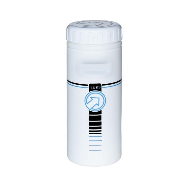 ツールやスペア部品用ストレージボトルPRO人気商品の改良版握りやすさを追求した設計の向上ガタつきを防ぐEVAパッドを内蔵素材：ポリエチレンカラー：ホワイトサイズ：750ml