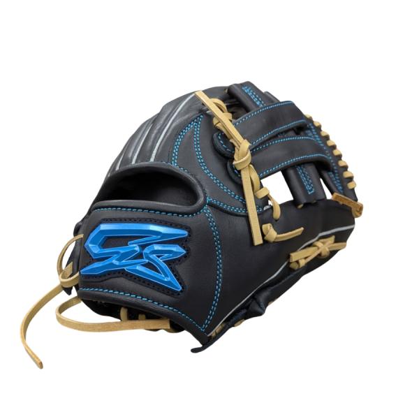 GS-9 GSグローブ ジュニア軟式グローブ 少年野球 ブラック ブルー 掴み