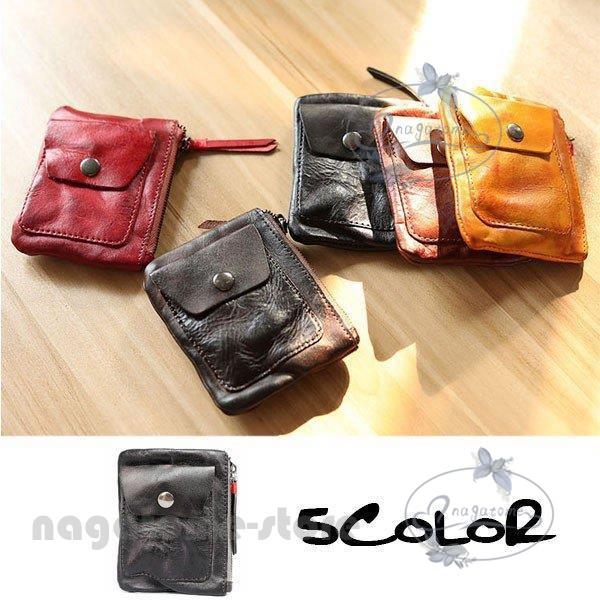 小銭入れ メンズ レディース コインケース 財布 本革 アメカジ プレゼント ギフト ファスナー おしゃれ かっこいい カード レザー Hll0624 Qb14 永留幹也 通販 Yahoo ショッピング