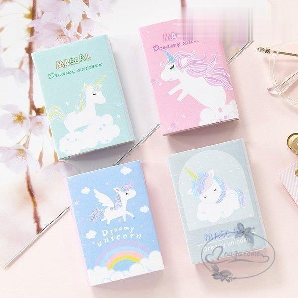 付箋 粘着 文房具 ステーショナリー ギフト ユニコーン かわいい 4種類 ふせん 見出し 文具 プレゼント パステルカラー ペガサス 学生 Nt1124 Stwj266 永留幹也 通販 Yahoo ショッピング
