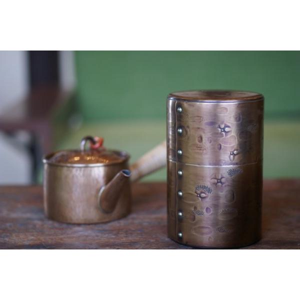 茶筒銅器鋲止生地色六半斤鎚起工房清雅堂茶器鍛金贈答おしゃれプレゼント工芸品日本製鎌倉清雅堂 Buyee Buyee 提供一站式最全面最專業現地yahoo Japan拍賣代bid代拍代購服務