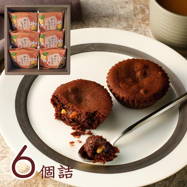 [Release date: February 1, 2025]しっとりと焼き上げた和風ガトーショコラです。チョコ餡を混ぜ込んだ生地とくるみの食感をお楽しみください。◆商品サイズ：195×183×63mm◆内　容　量：6個◆お日持ち　：２週...