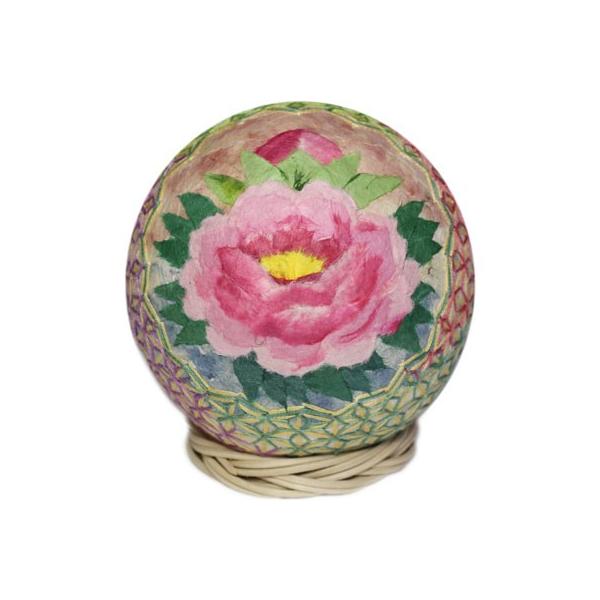 松江和紙てまり 12cm 二面四季の花b 籐手まり置付 Buyee Buyee 提供一站式最全面最專業現地yahoo Japan拍賣代bid代拍代購服務