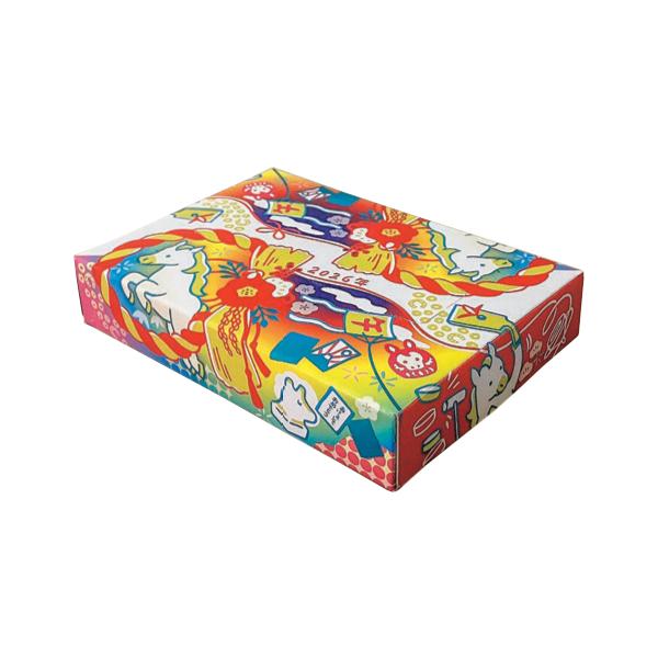[Release date: September 19, 2025]★年末年始の【販促用】【贈答用】【イベント】【積み上げ景品】に最適です★干支柄の商品は毎年好評です！！干支やお正月モチーフが華やかなBOXティッシュです日本らしい和風テイス...